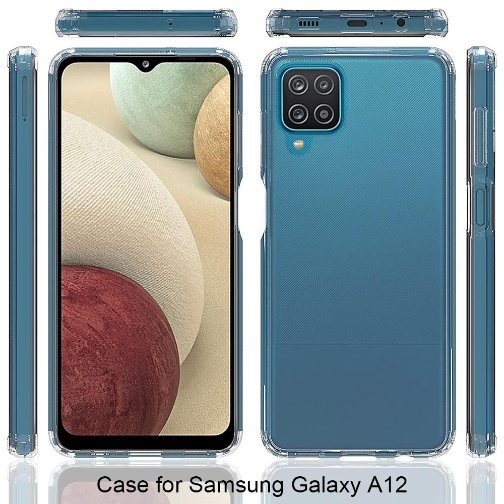 Crystal Hybrid Case Samsung Galaxy A12 Transparent