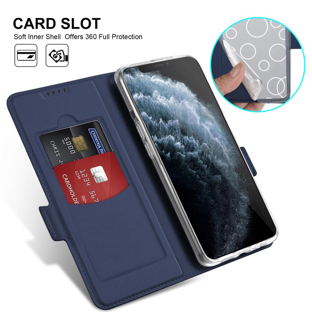 Slim Card Wallet iPhone 12/12 Pro blå