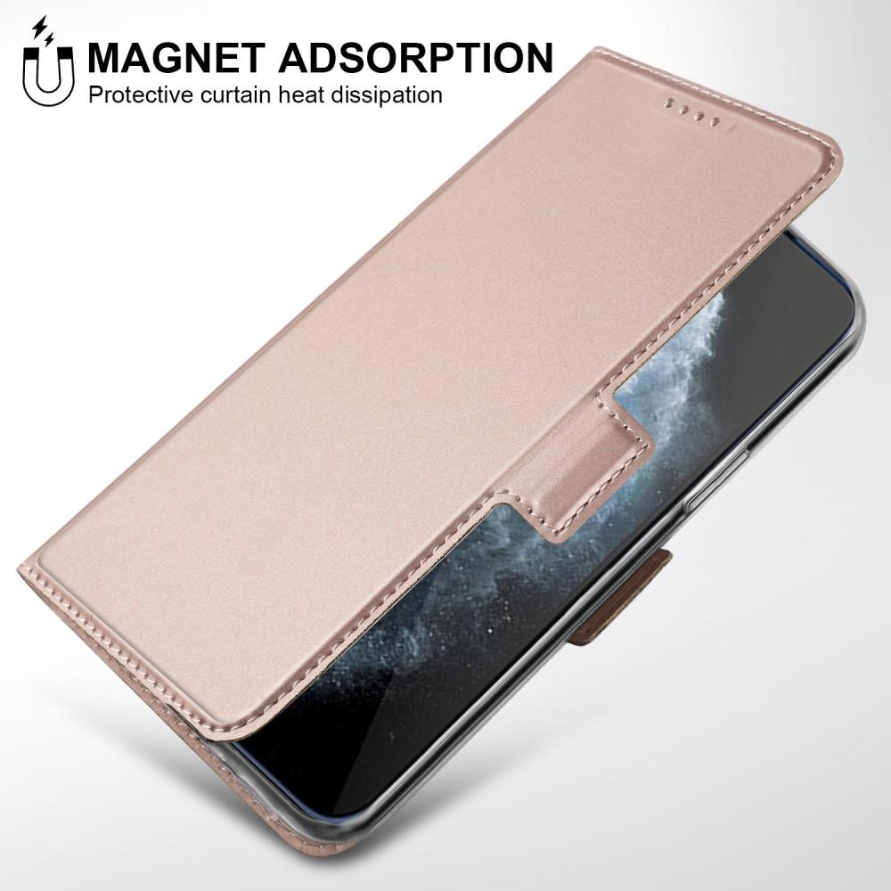 Slim Card Wallet iPhone 12/12 Pro rosaguld