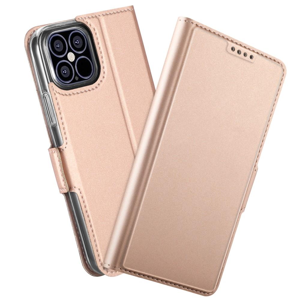 Slim Card Wallet iPhone 12 Pro Max rosaguld