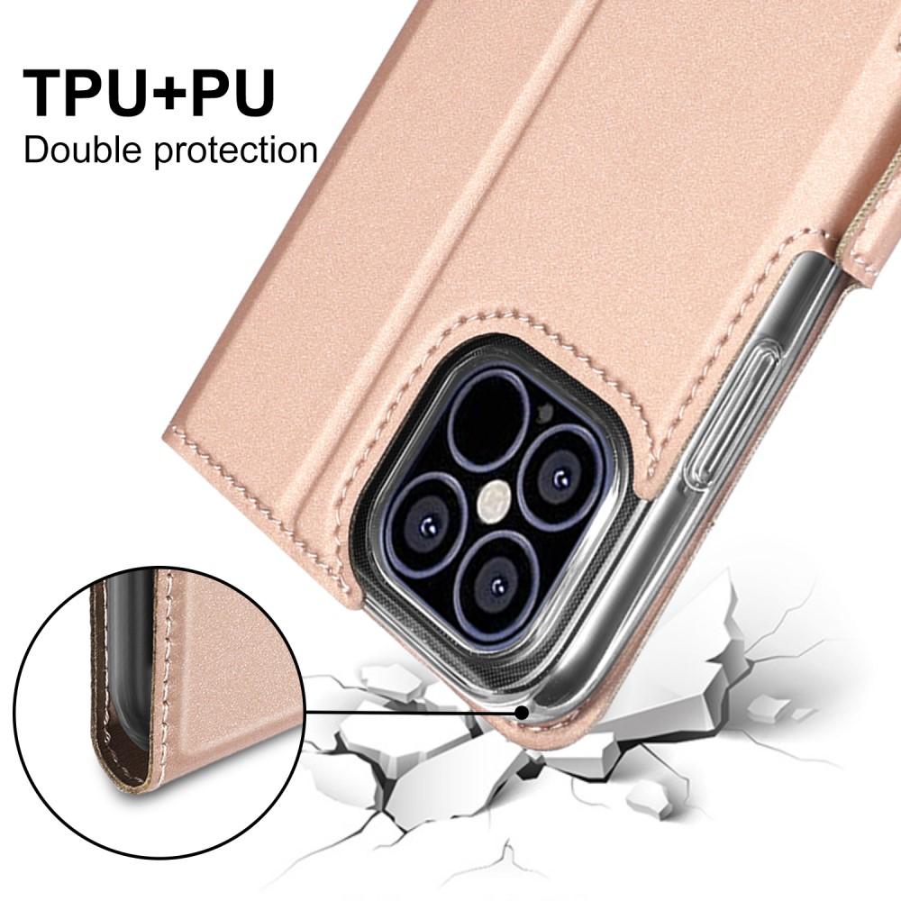 Slim Card Wallet iPhone 12 Pro Max rosaguld