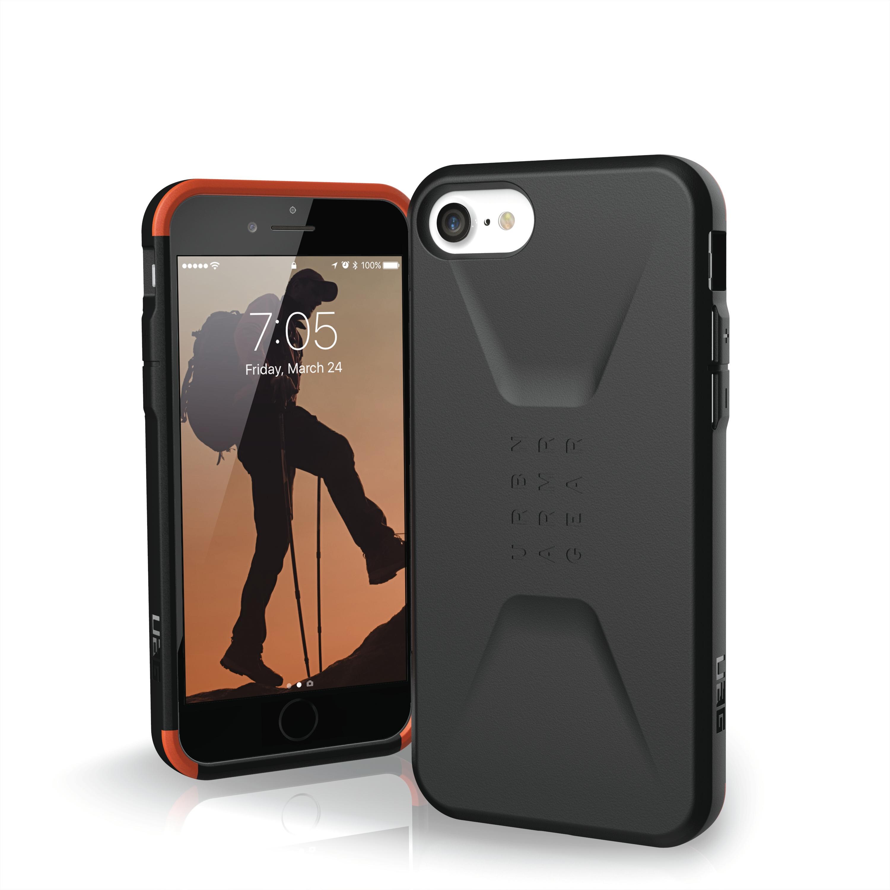 Civilian Series Case iPhone 7/8/SE Black