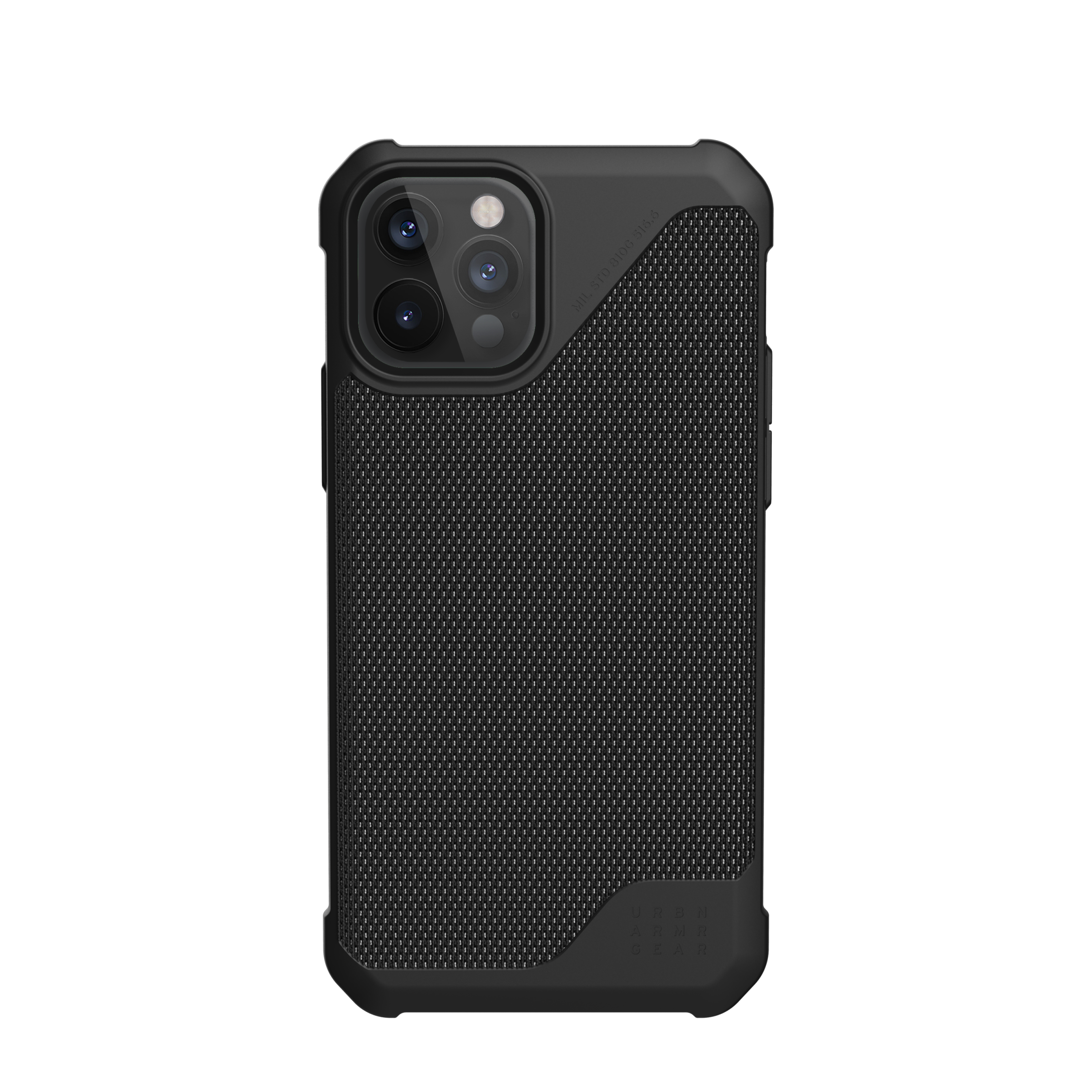 Metropolis LT Case iPhone 12/12 Pro Kevlar Black