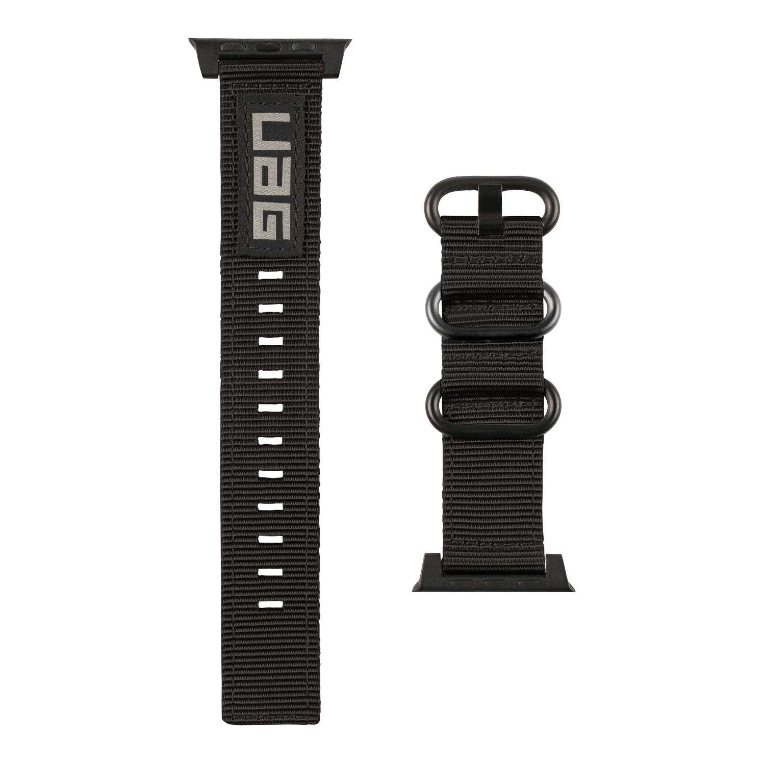 Nato Eco Strap Apple Watch 41mm Series 7 Black