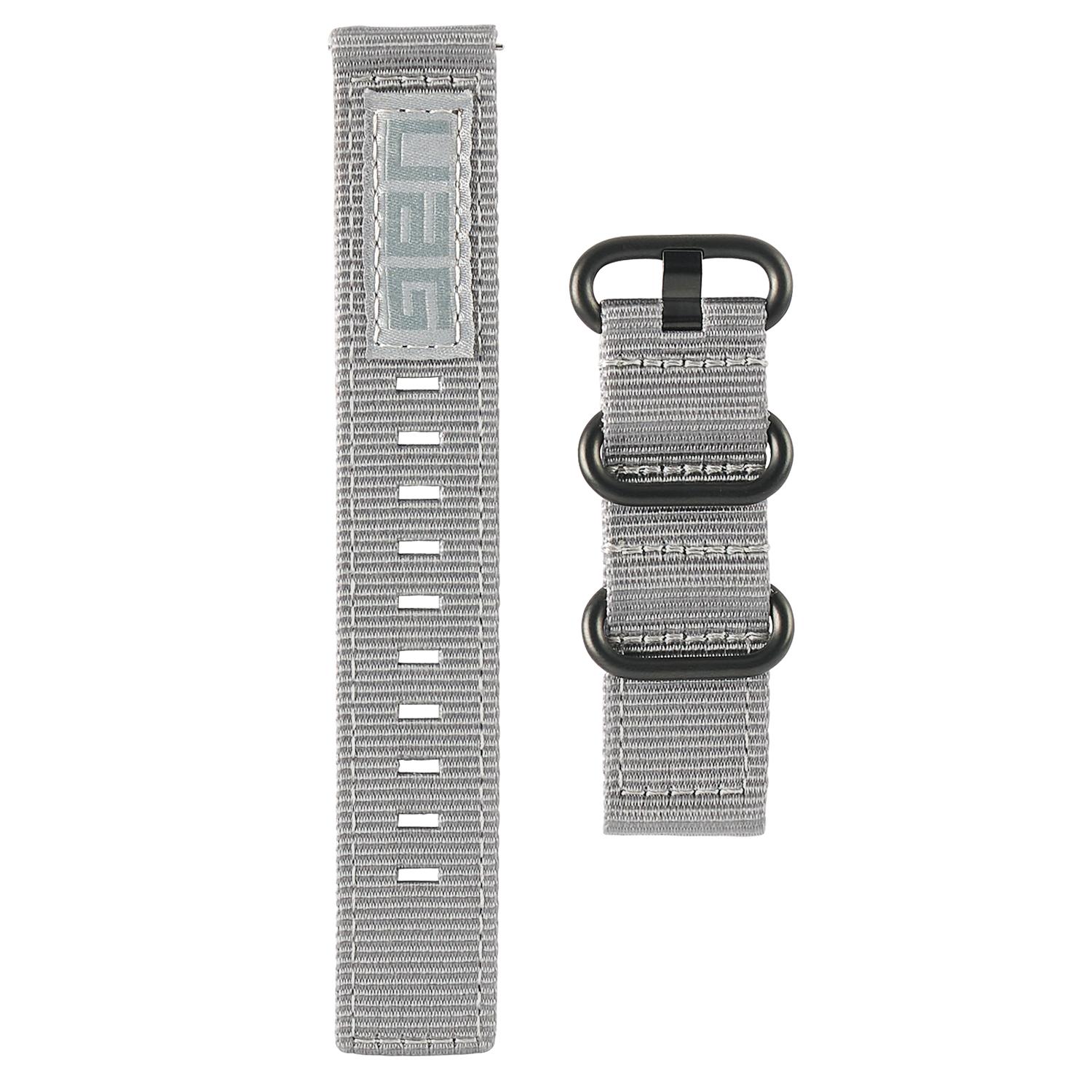 Nato Watch Band Galaxy Watch Active/42mm Grey