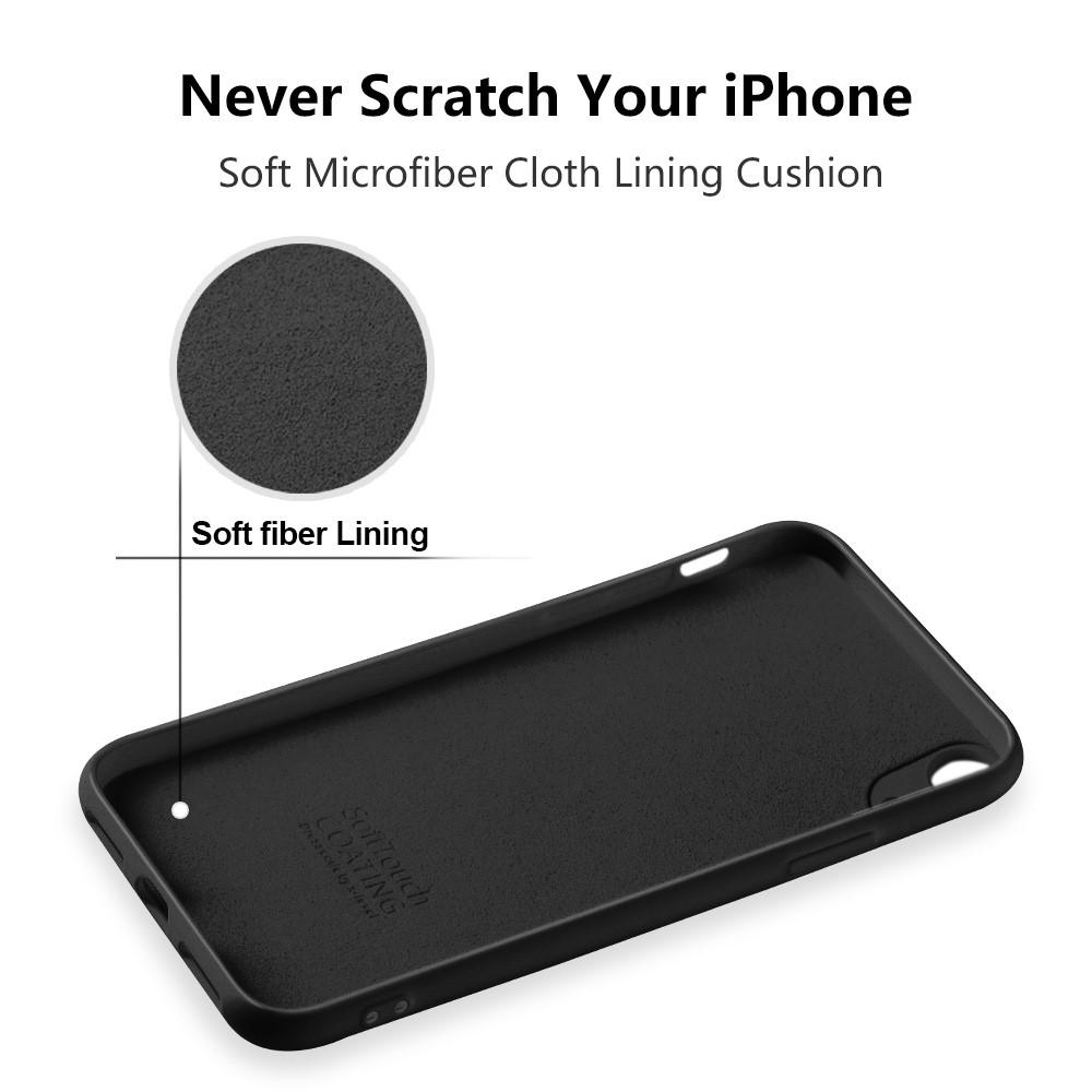 iPhone Xr Liquid Silicone Case Black